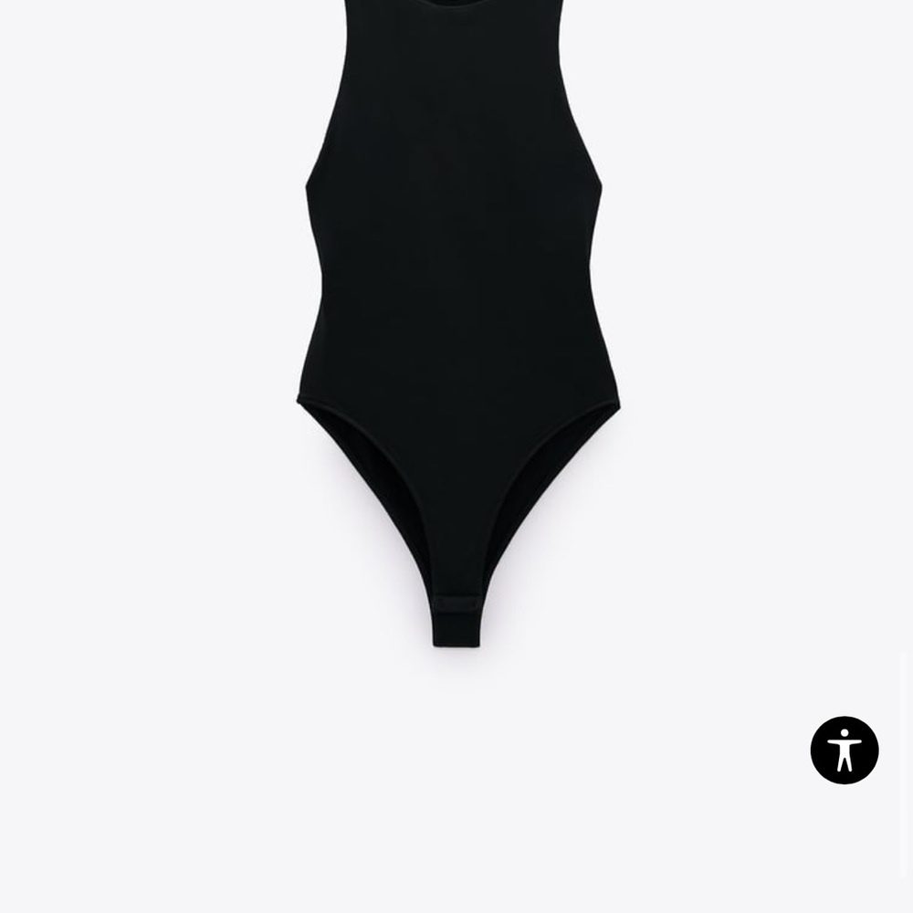 Zara High Neck Bodysuit